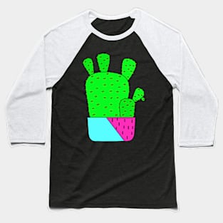 Cute Cactus Design #164: Big Cacti In Nice Planter Pot Baseball T-Shirt